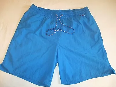 MERONA Men's Swim Trunks X-Large Blue  • $13