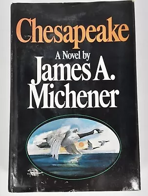 Chesapeake By James Michener 1978 1st Edition 1st Printing Hardcover + DJ Good • $17