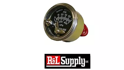 Murphy 20P7-75 05703206 Oil Pressure Gauge 0-75 PSI With Lockout • $68.10