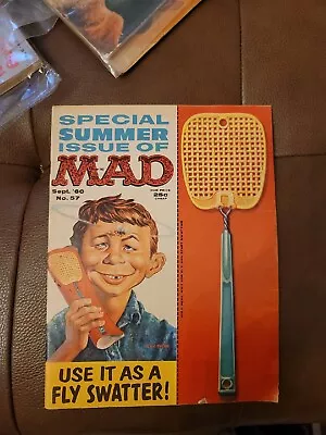 Vintage Teen Magazine SEPT 1960 #57 MAD MAGAZINE Summer Issue - Fly Swatter  • $18