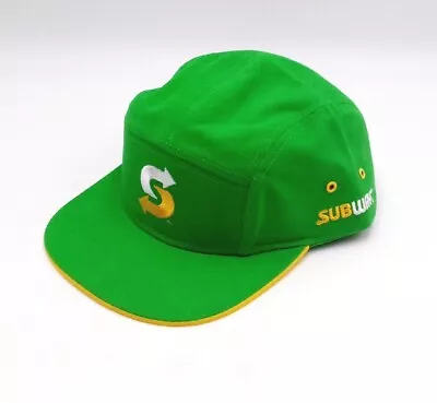 SUBWAY 5-Panel Green & Yellow Uniform Hat  • $4.50