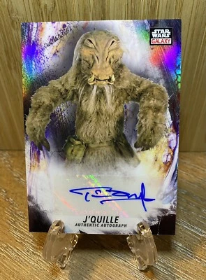 £5.32 • Buy 2021 Topps Chrome Star Wars Galaxy Tim Dry J'Quille As #GA-TD Auto AUTOGRAPH