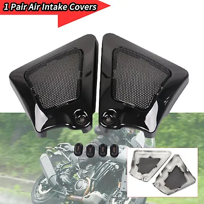 Black Airbox Neck Side Air Intake Cover Fairing Fit For Harley V-Rod Night Rod • $29.43