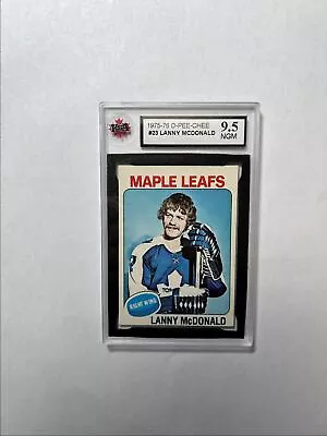 1975-76 O-Pee-Chee Lanny McDonald. (PP). #23 KSA 9.5 • $0.69