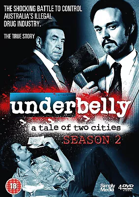 Underbelly - A Tale Of Two Cities Complete Season 2 (4 DVD SET) BRAND NEW SEALED • £7