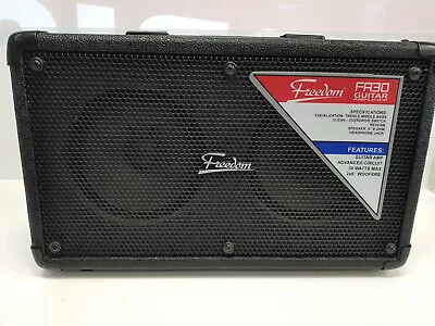 $65 • Buy Freedom Guitar Amplifier Fa30 