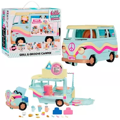 LOL Surprise Grill & Groove Camper Playset - Brand New In Box!! • $34.99