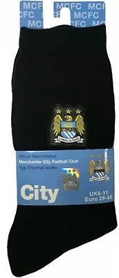 Manchester City Thermal Socks Manchester City Football Thermal Socks. • £7.99