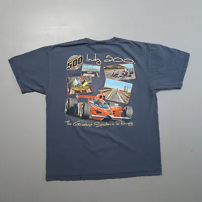 Vintage Indianapolis Indy 500 Motor Speedway T-Shirt XL 2008 Brickyard • $38