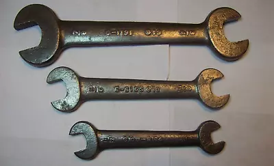 Vtg. Dodge Brothers  3 Piece Wrench Set For Tool Kit Moore Drop Forging • $24