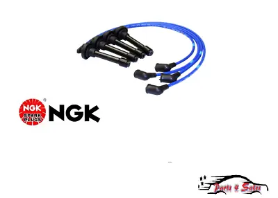 NGK JAPAN BLUE SPARK PLUG WIRE SET HE57 For HONDA CIVIC B16 ACURA INTEGRA B18 • $50.03