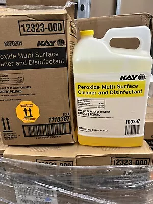 KAY Peroxide Multi Surface Cleaner Disinfectant 2 Gallons 1110387 Ecolab 6100302 • $49.99