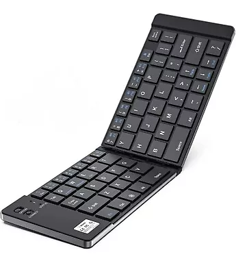 Rechargeable Foldable Wireless Keyboard Bluetooth For Phone Tablet Laptop • $16.99