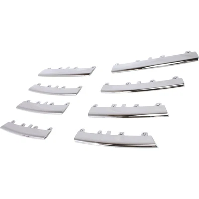 $28.94 • Buy New Set Of 8 Grille Trims Grill Lower Chrome VW Sedan Jetta VW1211100 1KM898653