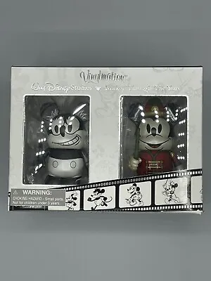 Mickey Through The Years Plane Crazy And The Band Concert 3  Vinylmation RARE • $22