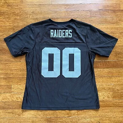 VTG Oakland Raiders NFL Football Jersey Womens Medium Sexy Crop Top Jim Otto • $12.95