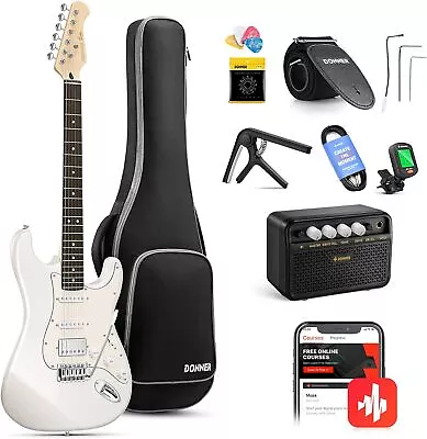 🎸Donner DST-152 Electric Guitar Set HSS Pickup Switch 7 Mode SINGLE COIL SPILT • $209.99