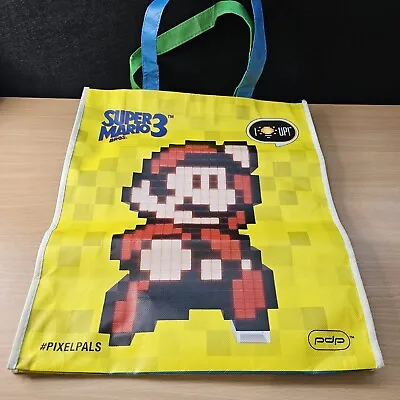 Nintendo Super Mario Bros. 3 Tote Bag 8-bit Mario Luigi Pixel Pals • $35