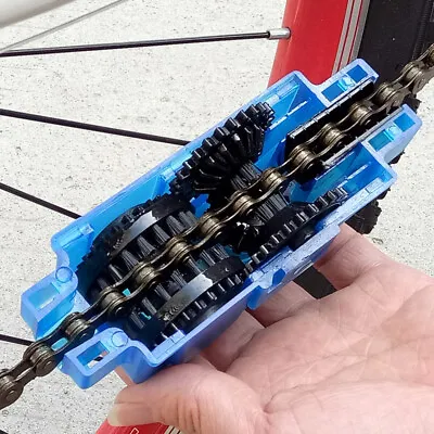 4pcs Bicycle Chain Cleaner Bike Chain Cycling Cleaning Kit For MountainRoadBMX • $11.99