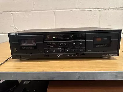 Sony TC-WR570 Dual Stereo Cassette Deck Tape Player Recorder Japan Spares  • £22