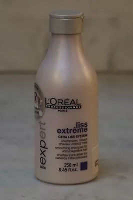 8.45 Oz. L'Oreal Expert Liss Extreme Shampoo. Dry Hair. 250ml. FREE SHIPPING. • $8.99