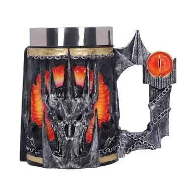 Nemesis Now Officially Licensed Lord Of The Rings Sauron Tankard 15.5cm • £44.95