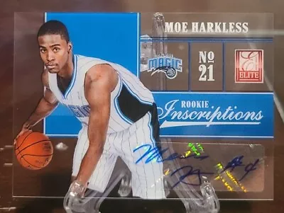 Moe Harkless Rookie Inscriptions 2012-13 Panini Elite Auto RC Magic Kings • $3.99