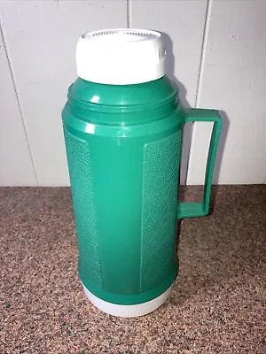 Vintage Thermos Narrow Neck Vaccum Glass Bottle Missing Cup / Bowl • $5