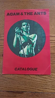 Adam And The Ants Catalogue Bands Biography And Pictures Cbs 84549  • £9.99