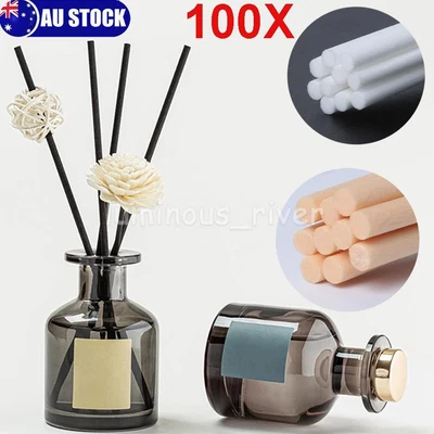 $10.10 • Buy 100X Premium Reeds Fiber Sticks Aromatherapy Diffusers Home Office Pack 25cm OZ