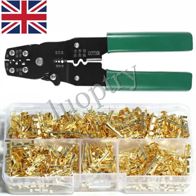 300pcs Electrical Cable Wire Splice Connectors Tinned Insulated Crimp Terminals • £4.29