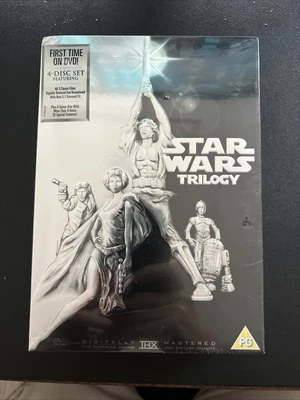 £8 • Buy Star Wars Trilogy DVD Box Set Unopened