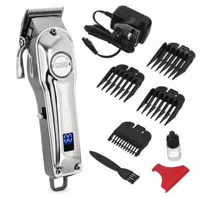 Professional Hair Clippers Mens Electric Trimmers Cutting Cordless Beard Shaver  • £129.95