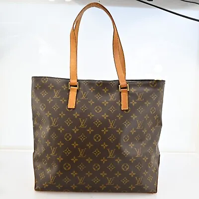 Authentic Louis Vuitton Monogram Cabas Mezzo Tote Bag M51151 R2446AJ510 • $450
