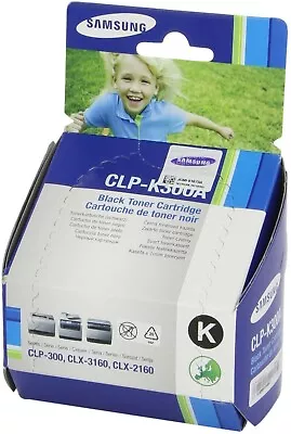 Samsung Toner CLP-K300A Black Toner Genuine *READ DESCRIPTION!* • £8