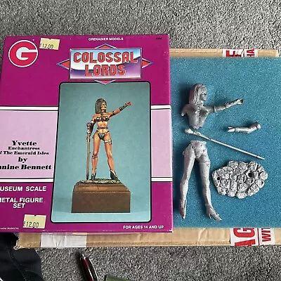 Box Kit GRENADIER MODELS Colossal Lords YVETTE Enchantress Of The Emerald Isles • £5