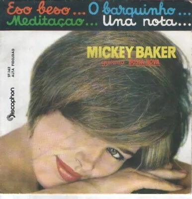 MICKEY BAKER EP Spain 1963 Bossa-Nova Guitar • $18