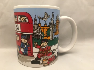 £9.99 • Buy London Bus Mug Comical Designed In Great Britain Beefeater Police Man England