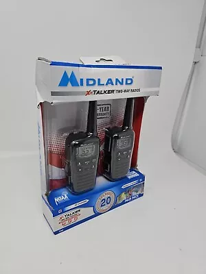 Midland X-Talker Two-Way Radios 22 Channels Compact & Lightweight 20 Mile Radius • $26.99