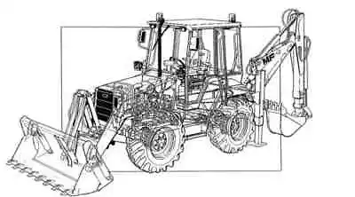 Massey Ferguson Fermec Digger Loader Backhoe 750 760 860 865 965 Parts Manual • £42.99