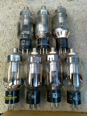 $15.99 • Buy 8952 Lot Of 7 SYLVANIA RCA GE CHATHAM 3B28 VACUUM TUBES 