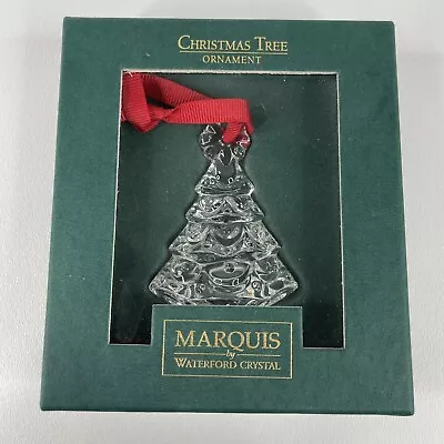 Marquis By Waterford Crystal Christmas Tree Ornament 2.75  Tall Made In Germany • $19