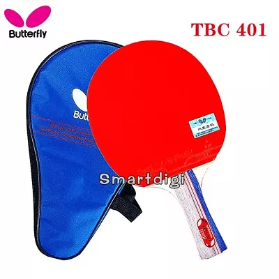$49.75 • Buy Genuine Butterfly TBC401 Table Tennis Ping Pong Racket Paddle Bat Shakehand FL
