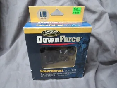 Mathews DownForce Power Retract Arrow Rest Left Hand Black Ultra Fast • $64.99