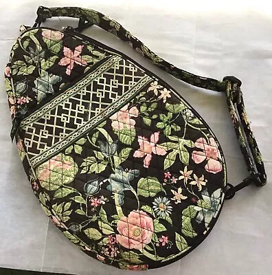 Vera Bradley Tennis Cover Tote Botanica Racquet Carrier Floral Color Preowned • $13.95