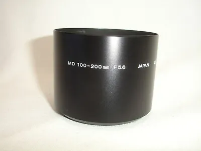 MINOLTA MD 100-200mm F/ 5.6 LENS HOOD Metal For MD Lens 55mm Size • $10.99