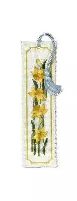 £6.29 • Buy Daffodil Bookmark Cross Stitch Kit By Textile Heritage