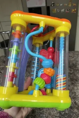 Baby Toddler Kids Colourful Rainbow Sensory Fidget Activity Toy • £7