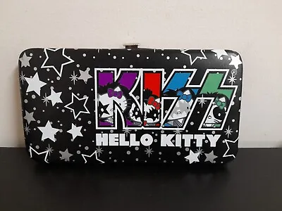 KISS Hello Kitty Sanrio Wallet Purse Paul Stanley Gene Simmons Catman Spaceman • $10