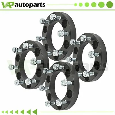 $70 • Buy 4pcs 1  Wheel Spacers 6x5.5 Fits Toyota Tacoma 4Runner T100 Chevy Colorado GMC